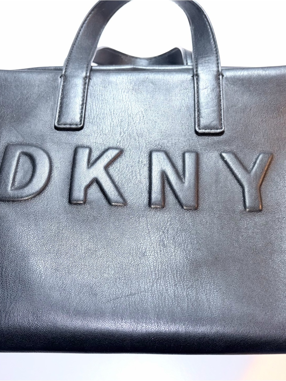 Black DKNY Tilly Logo Tote